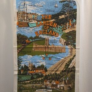 Weald Of Kent England Wall Hanging The Garden Of England Cotton Fabric